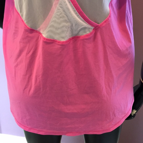 Lululemon Pink Mesh Tank Top - Picture 6 of 8